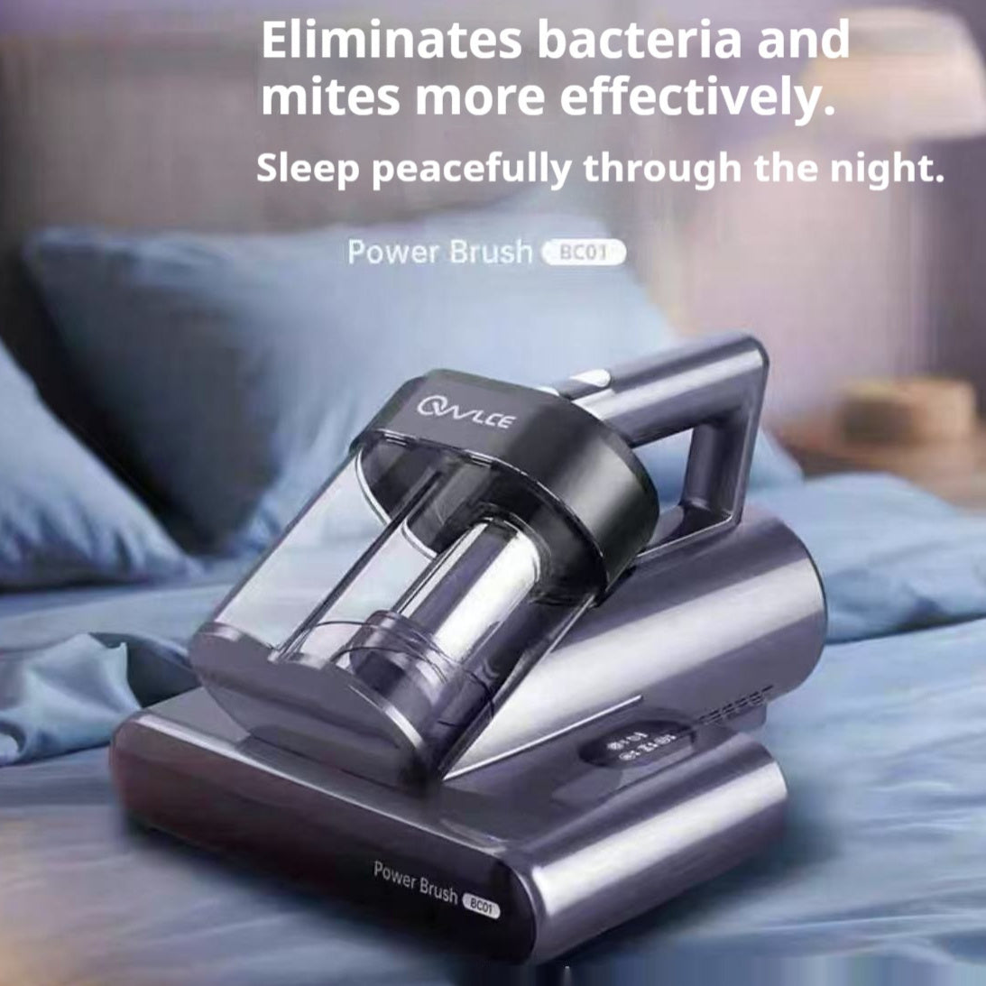 Cordless mattress vacuum cleaner